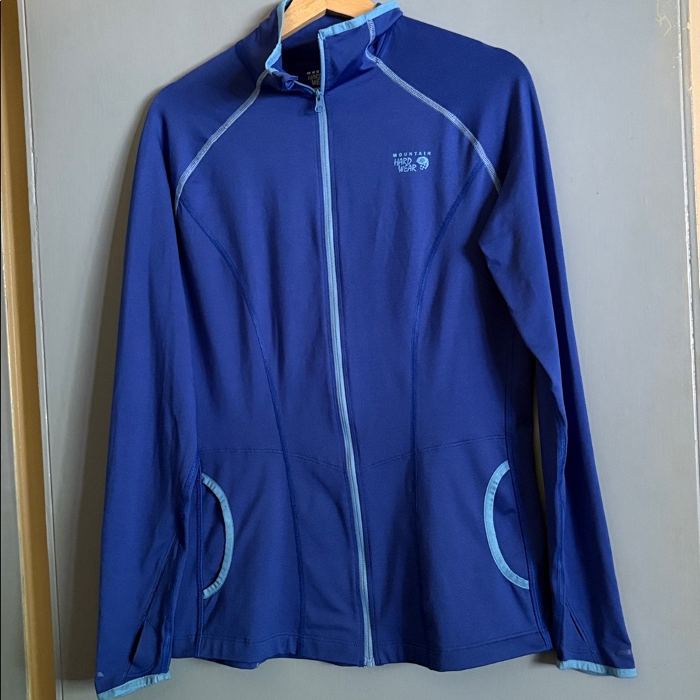 Mountain Hardwear Royal Blue Full-Zip Jacket W Large